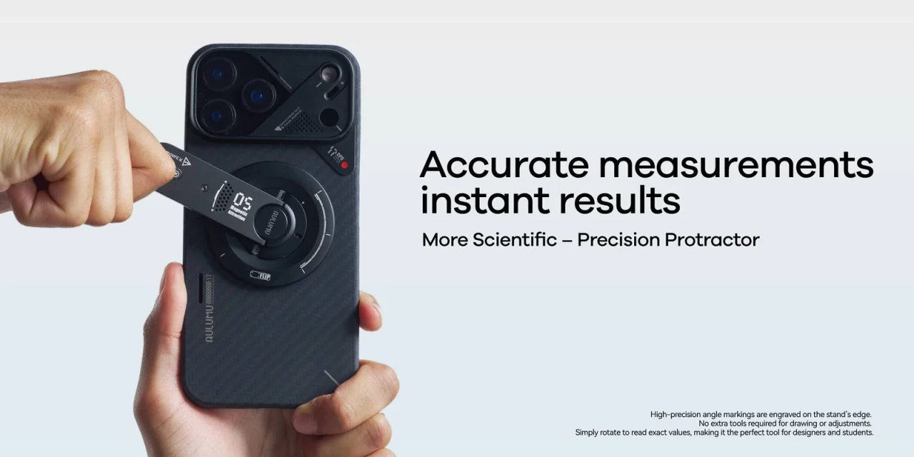 Suport Magnetic pentru telefon, Aulumu G05 Air, Compatibil MagSafe, Rotire 360°, Prindere magnetica puternica, Cutter integrat pentru desfacerea cutiilor, Suport birou, Inel ergonomic, Compact si portabil, Negru G05AIR PC 11