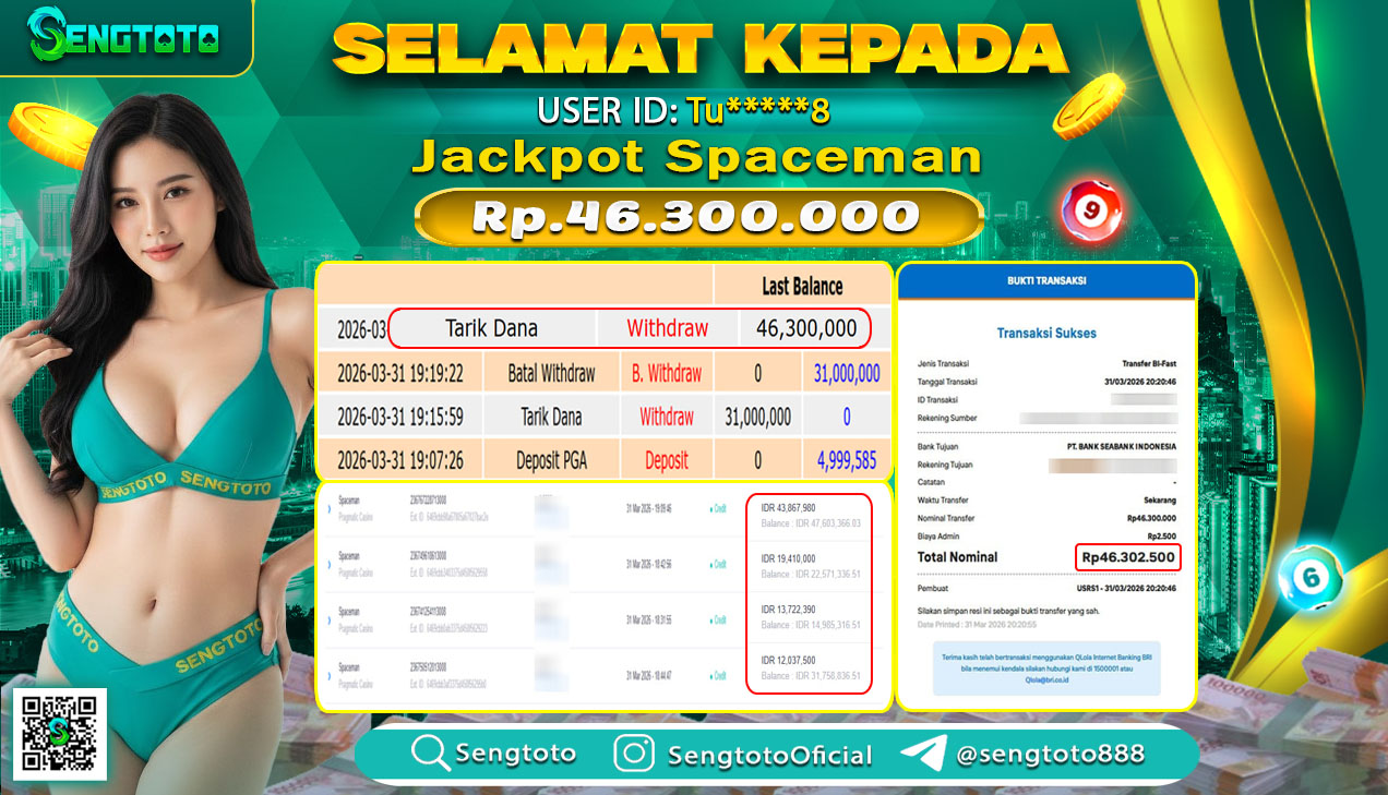 BUKTI PEMBAYARAN SLOT SPACEMAN