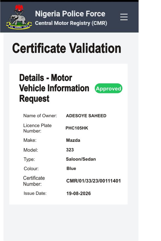 cmris npf gov ng verify