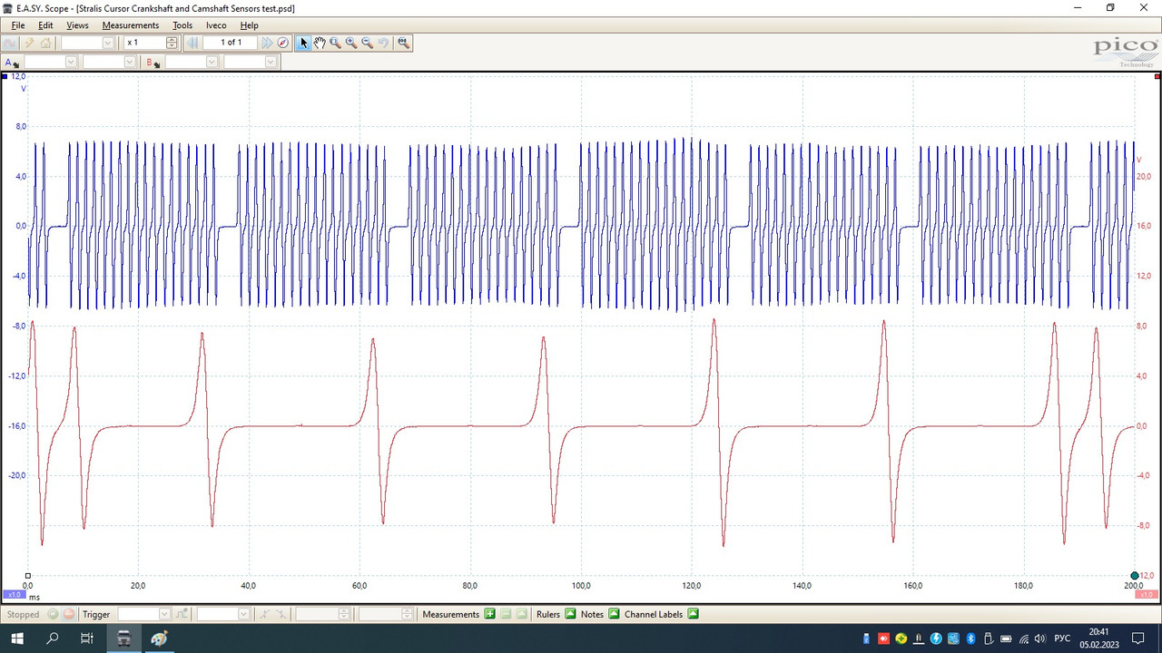 осцилограмма