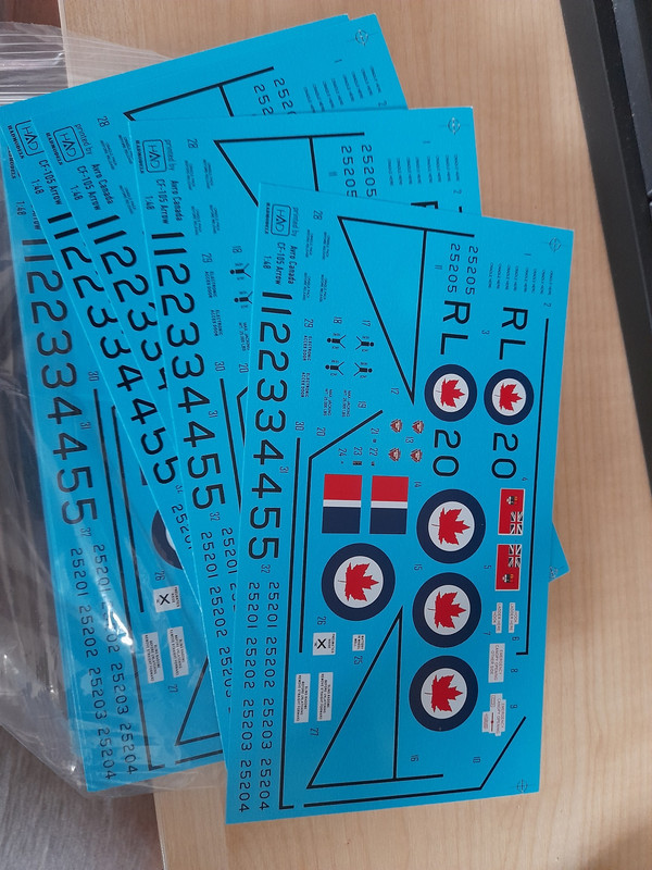1/48 & 1/72 - Avro Canada CF-105 Arrow 3D printed kit
