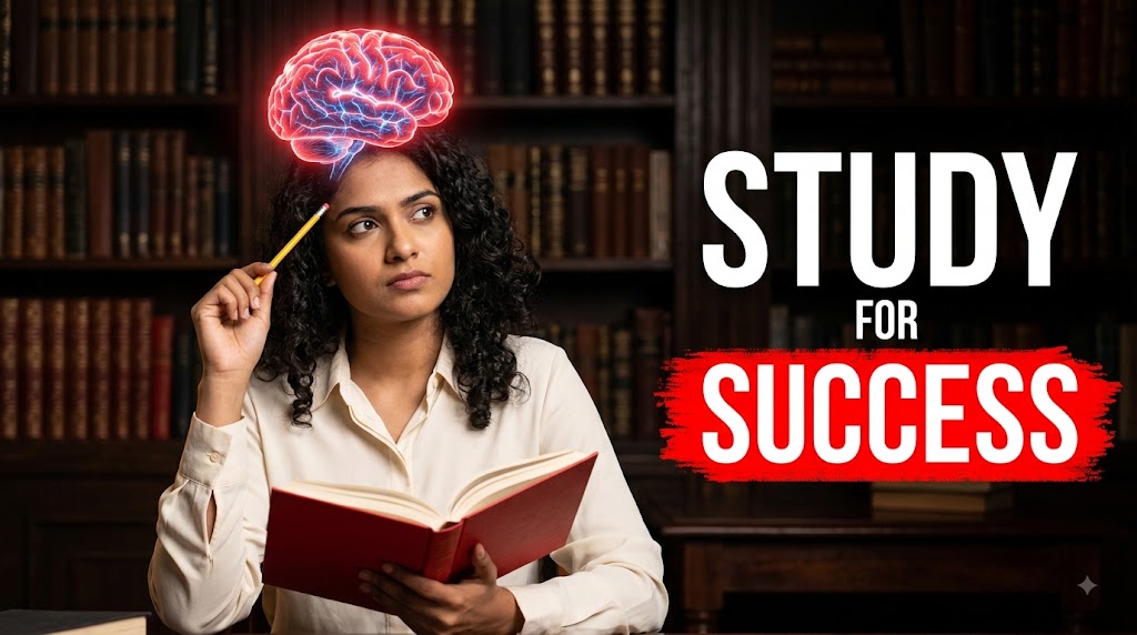 AI-generated example result for the youtube-thumbnail prompt: Study & Education YouTube Thumbnail AI Prompt #22 – Single-Scene Composition