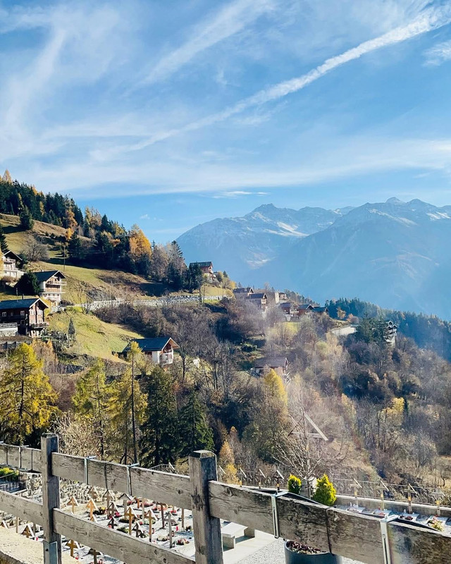 Swiss rivers and mountains