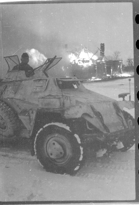 Panzer Aufkl. Abt. 23 , Panzerspähwagen Kampfein