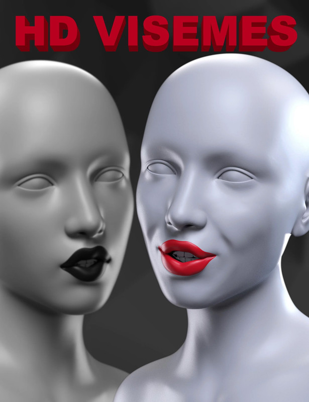 HD Visemes for Genesis 8 Female HD Visemes for Genesis 8 Female