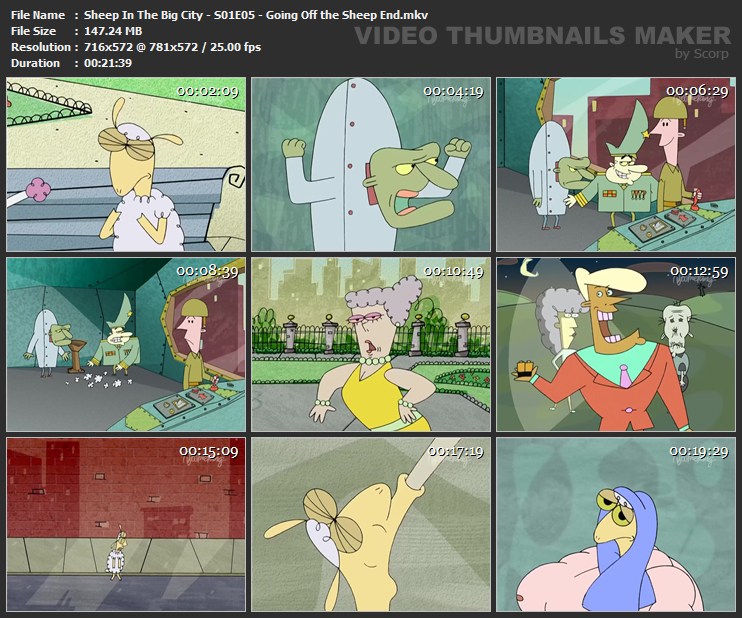 Sheep In The Big City - S01E05 - Going Off the Sheep End.mkv