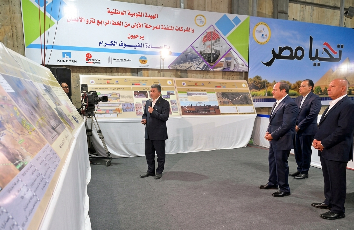 السيسي في قلب الجيزة: مشروع محطة الأهرامات… بوابة مصر إلى المستقبل السياحي والحضاري