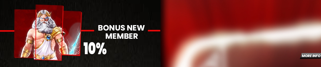 BONUS NEW MEMBER 10%