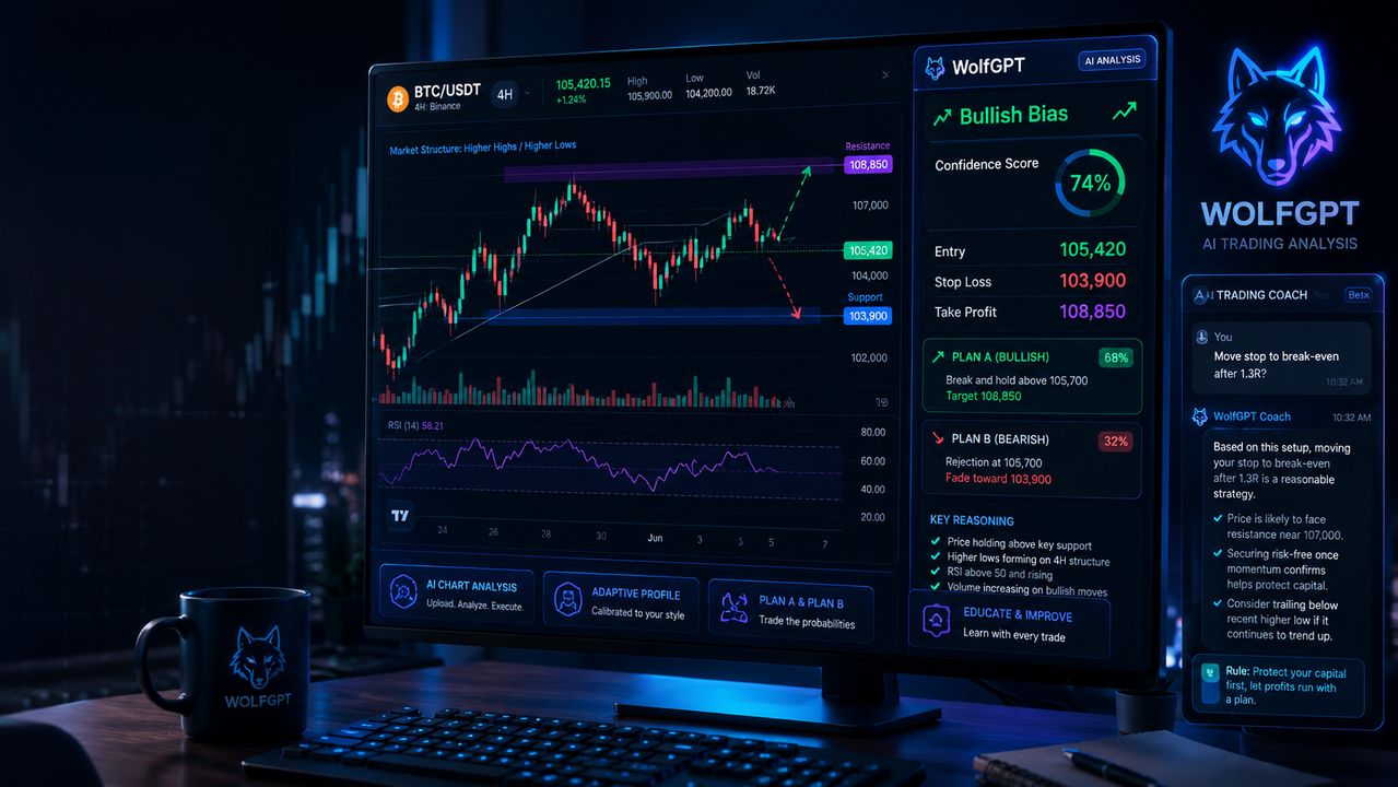 WolfGPT Explained: How AI Reads Your Chart and Builds Your Trade Plan