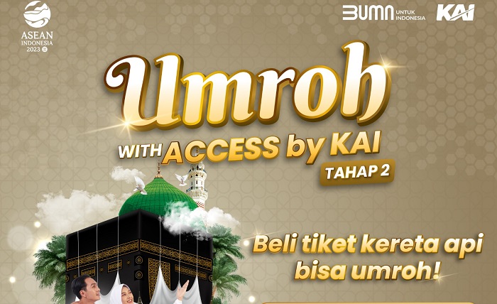 PT KAI menggelar program Umrah with Access by KAI Tahap 2.