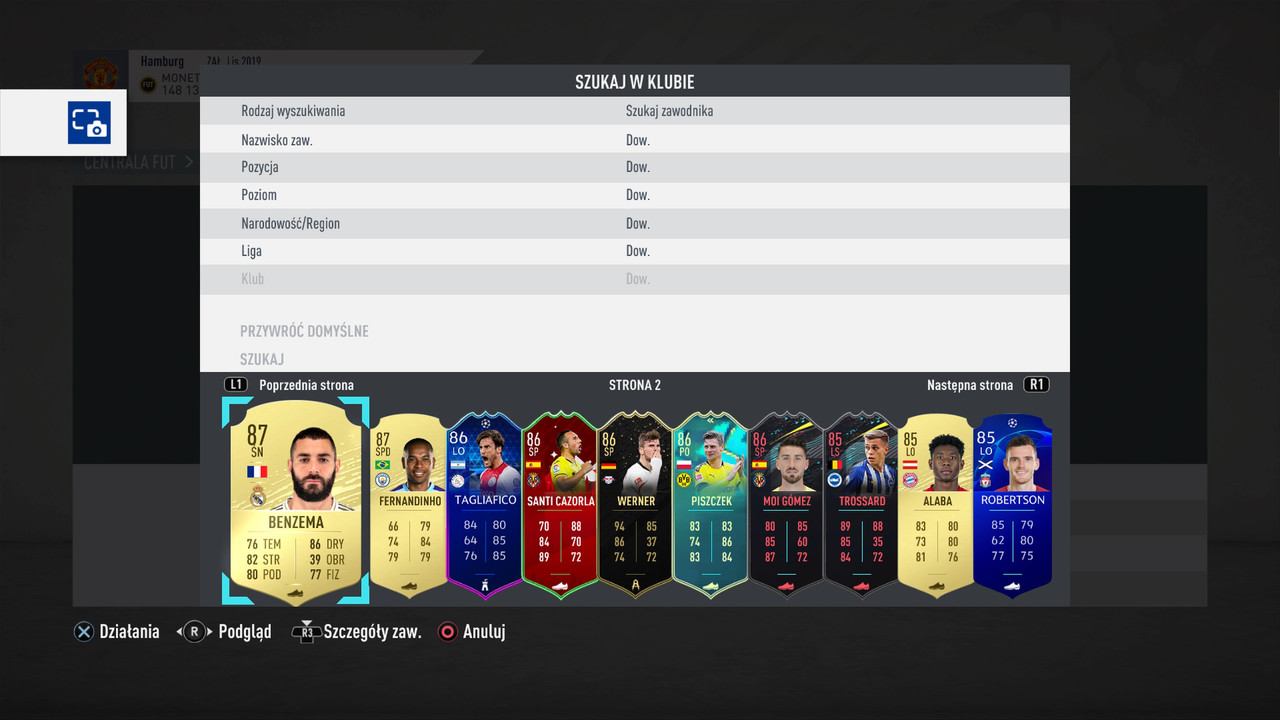FIFA 20 Centrala FUT (w menu)_3