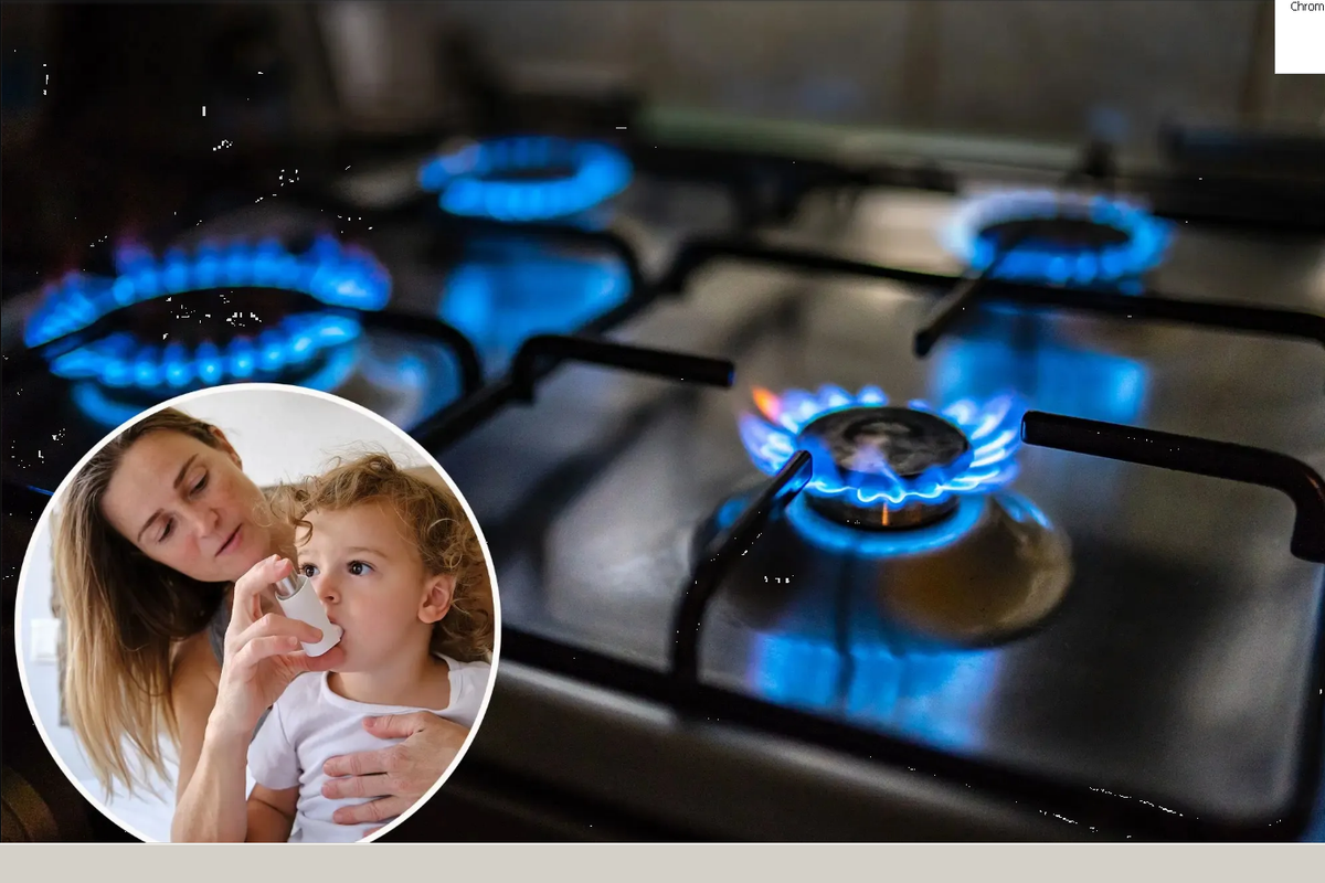 ¿Cuál es la relación de las cocinas de gas con el asma infantil?