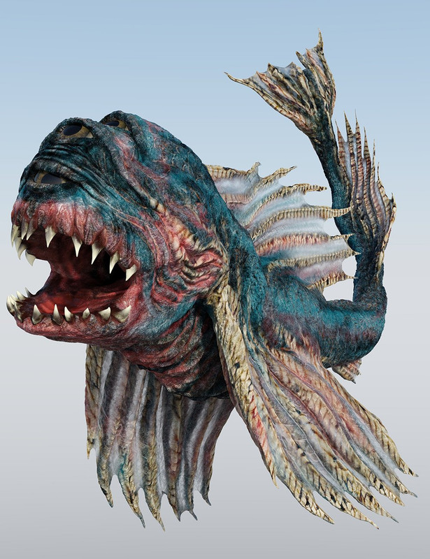 Creatures of the Deep Triclogalodon Creatures of the Deep Triclogalodon