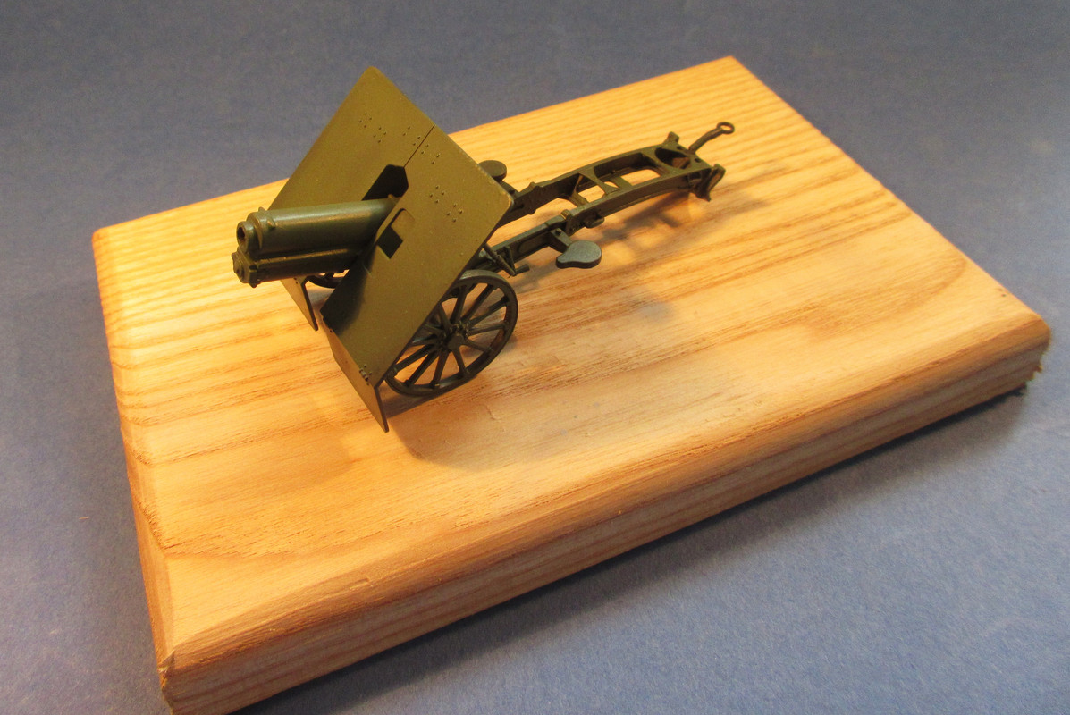 Gebirgskanone M.15 7,5cm mountain gun Ready for Inspection Armour