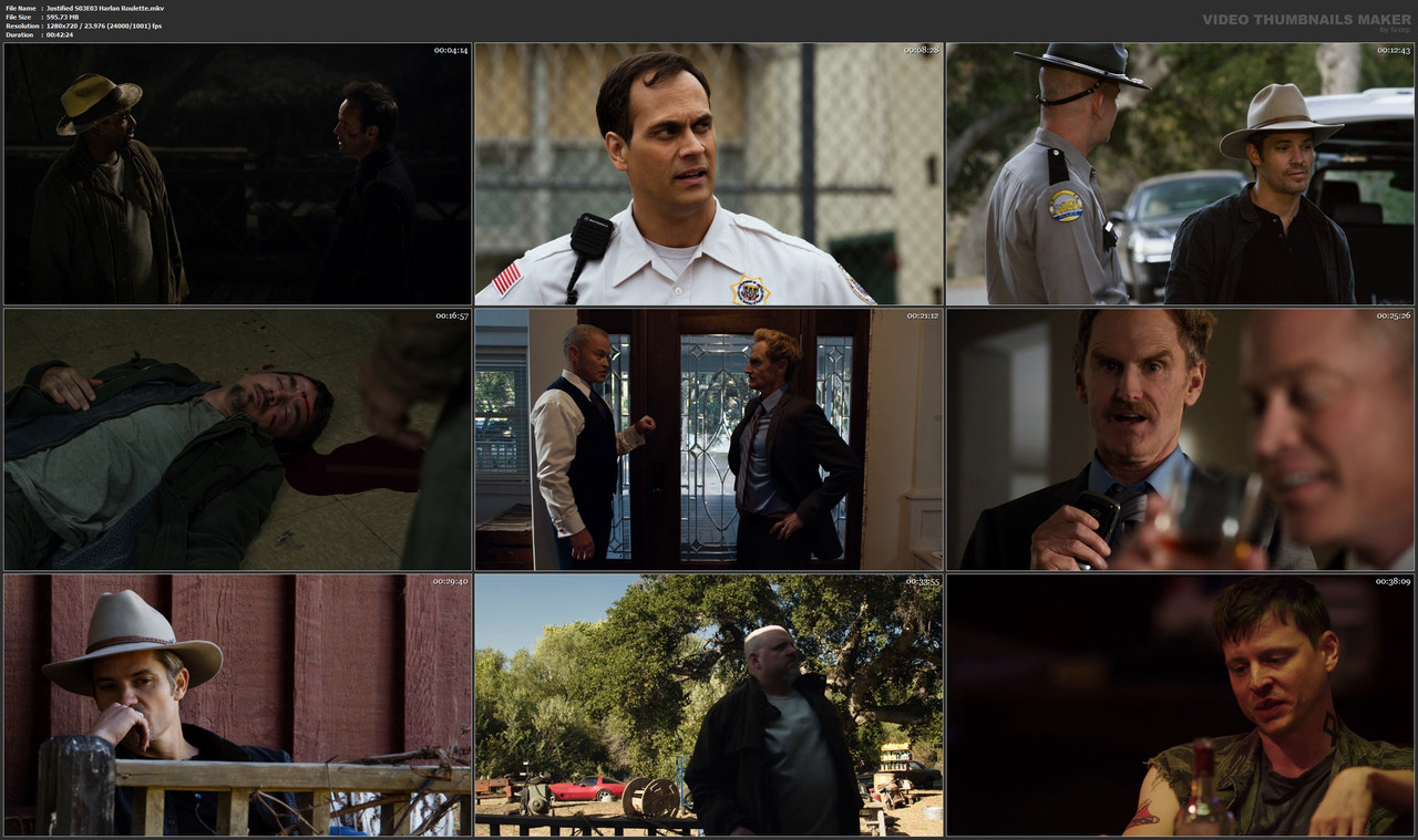 Justified S03E03 Harlan Roulette.mkv