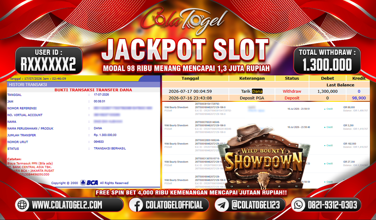 JACKPOT SLOT GACOR!!