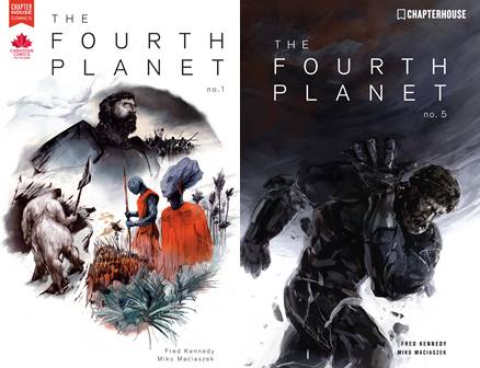 The Fourth Planet #1-5 (2016-2017) Complete