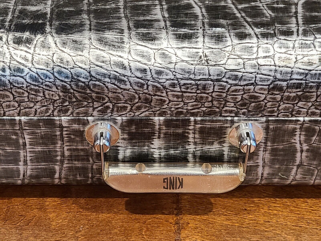 King 1965 Super 20 Silvertone Trumpet DB sn 414124 (3)