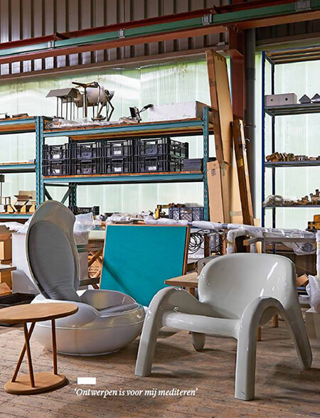 Peter Ghyczy's furniture designs