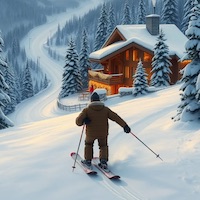 Chalet on the mountain