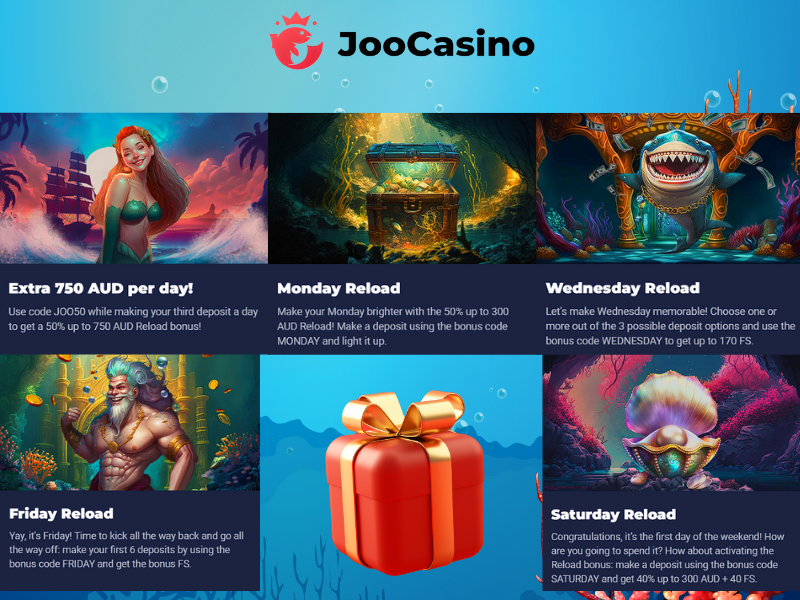 Special Offers for Australians at Joo Casino