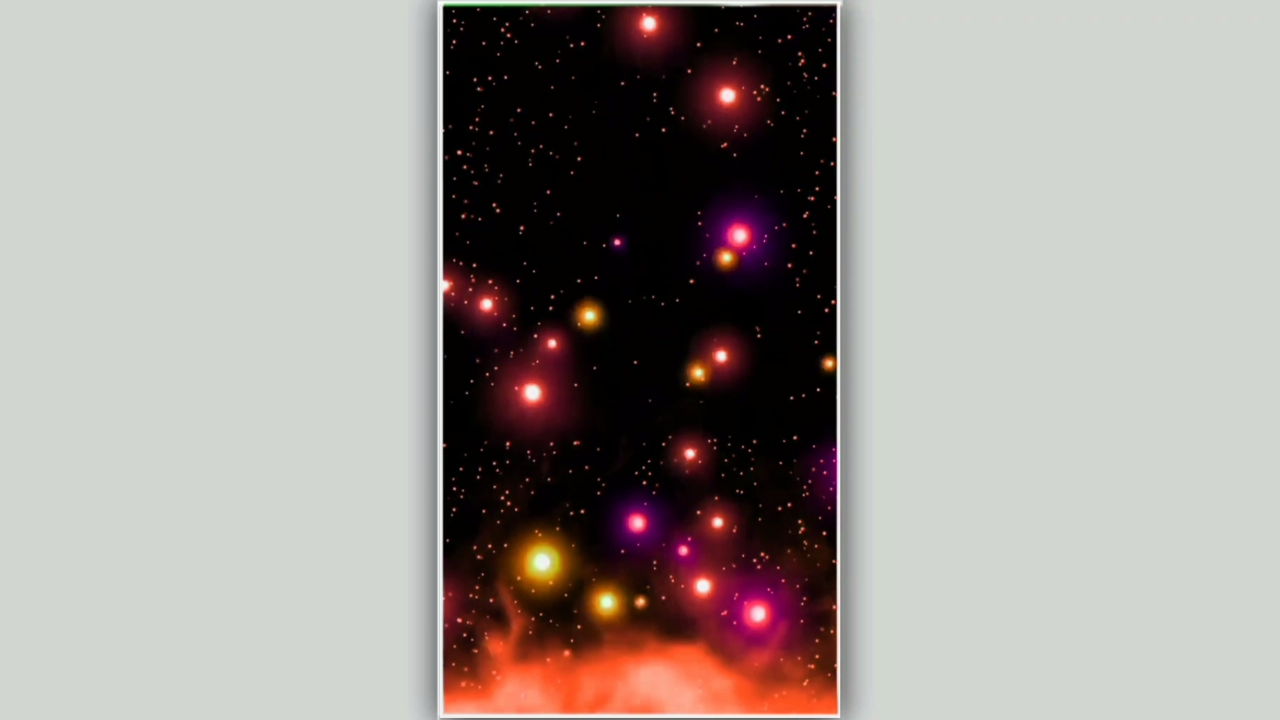Snow template video background