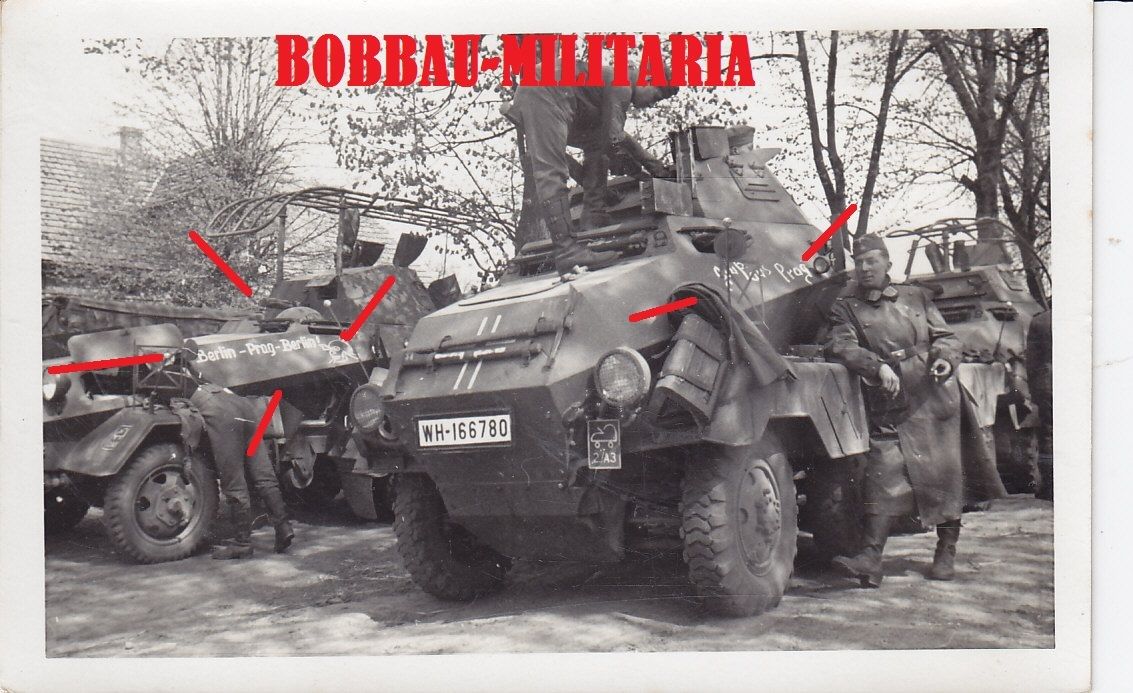 Sd.Kfz.232 Funk 6-Rad Panzerspähwagen Mailing Be