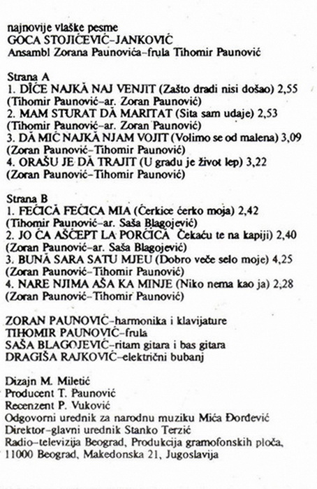 Gordana Stojicevic 1991-1 kz