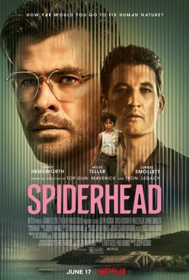 Pajęcza głowa / Spiderhead (2022) PL.WEB-DL.XviD-GR4PE | Lektor PL