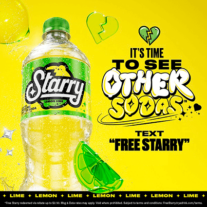 Score a FREE Starry Soda with This Rebate Offer Score a FREE Starry Soda with This Rebate Offer