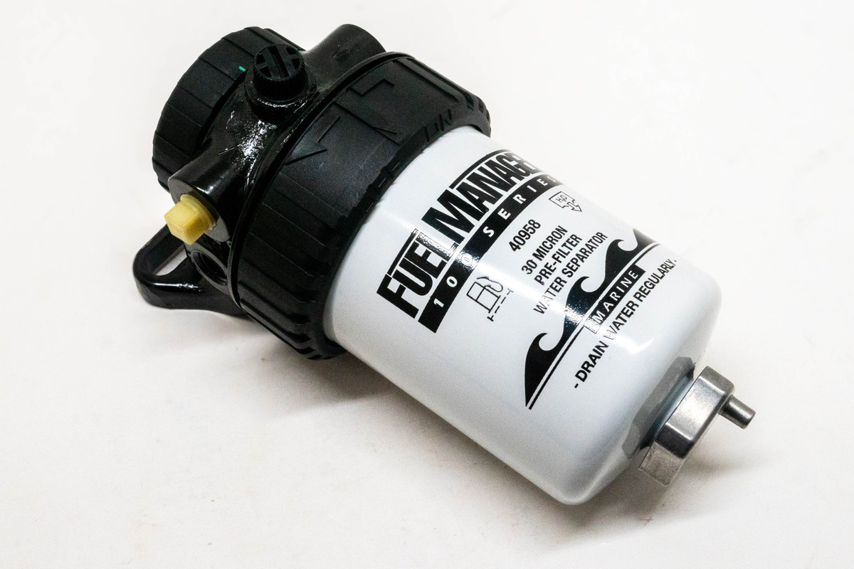 Fuel Manager 40958 Marine Diesel Fuel Filter - 30 Micron