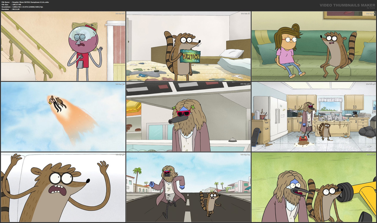 Regular Show S07E01 Dumptown U.S.A..mkv
