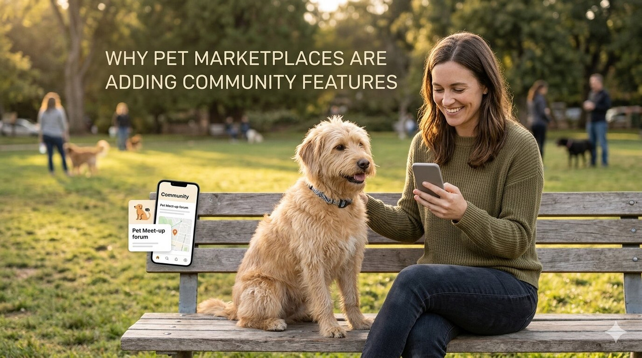 Why Pet Marketplaces Add Community Features