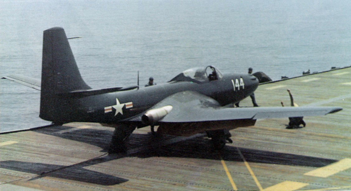 FH-1_Phantom_on_USS_Saipan_May_1948