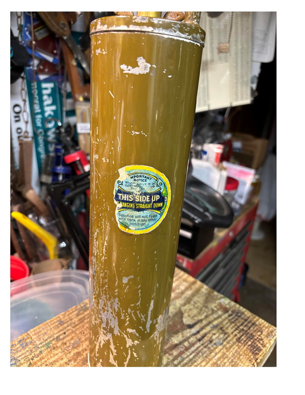 AGM suitcase stove fuel tank