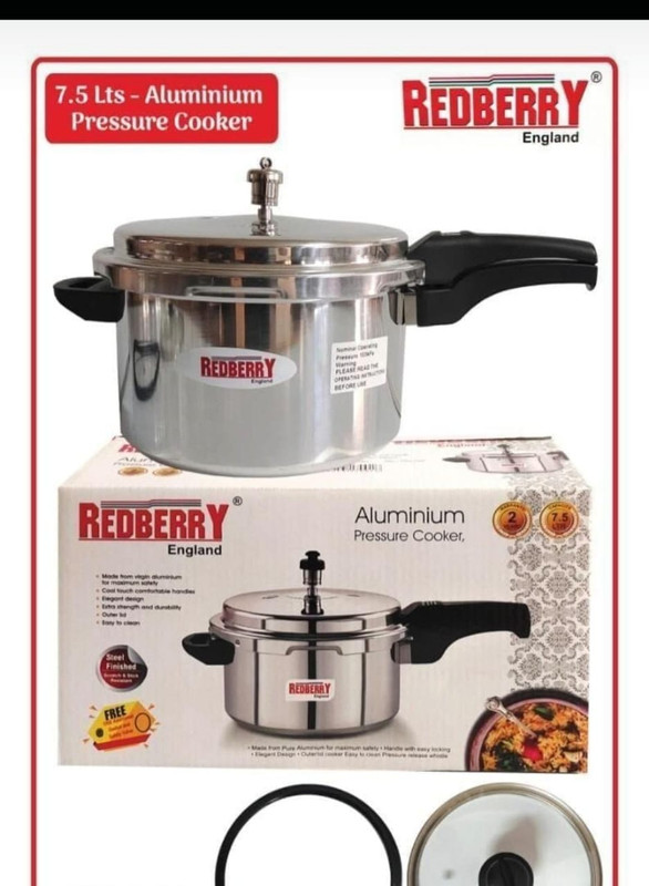 Redberry 7.5 pressure cooker
