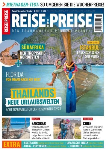 Reise und Preise Magazin No 03 August-September 2022
