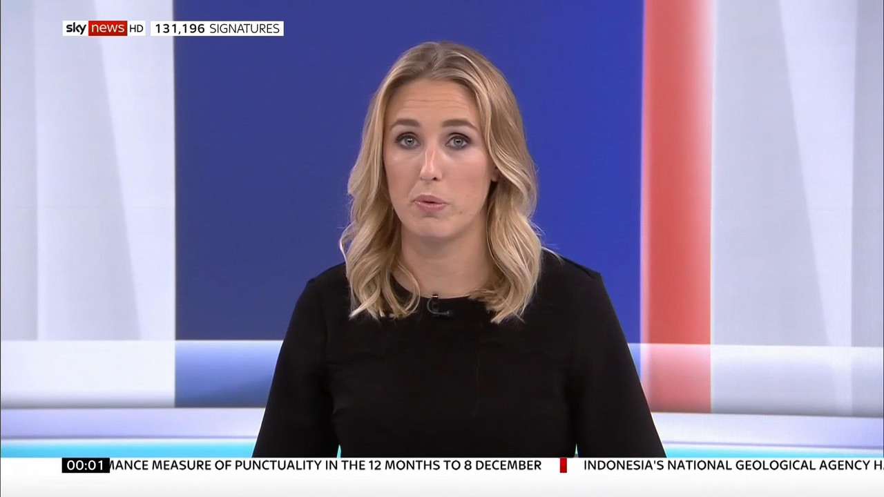28 December - 00.00.00 - Sky Midnight News. The midnight news wi