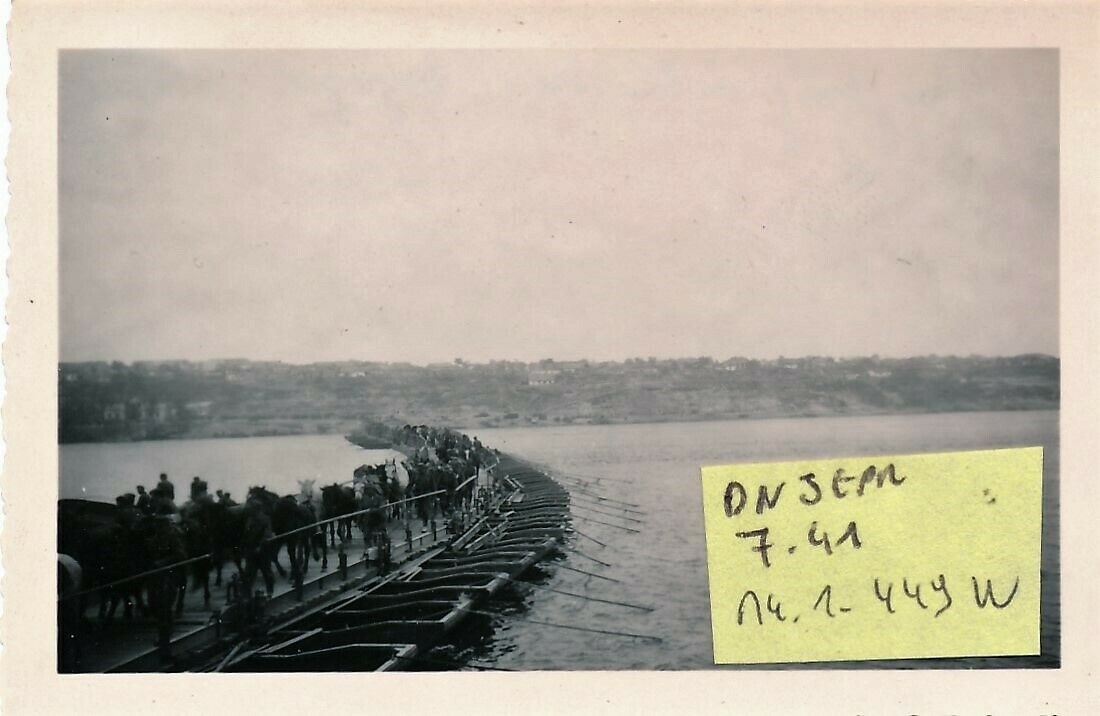 4.G.J.D. übergang über den DNJEPR mai 1941 !