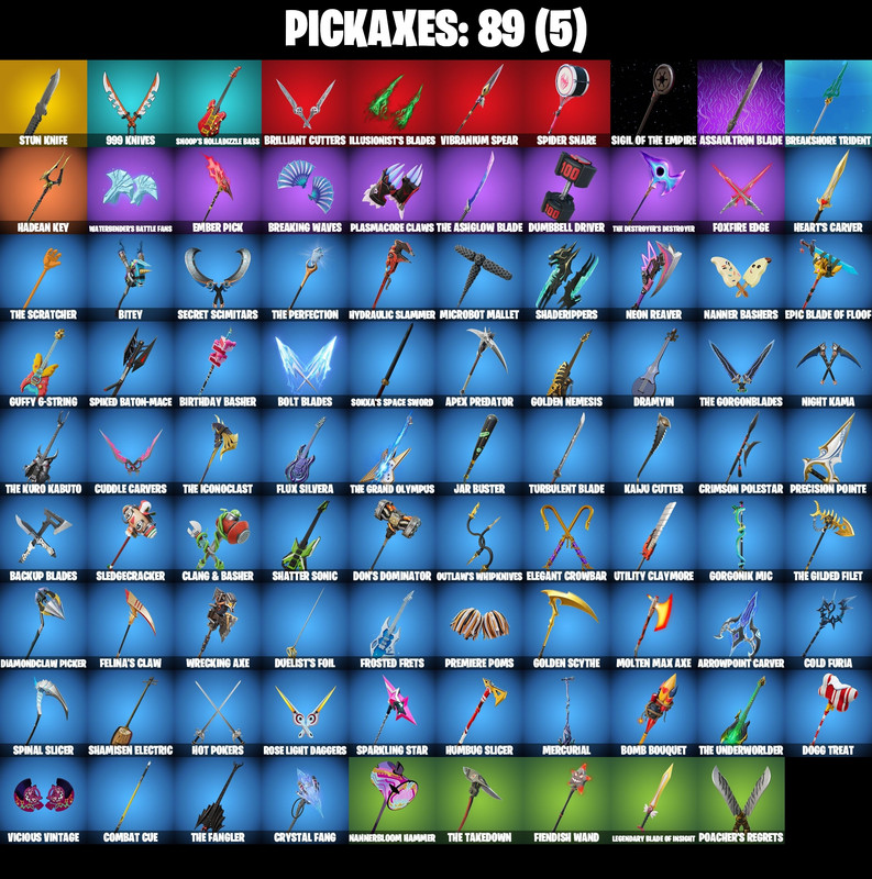 pickaxes comp