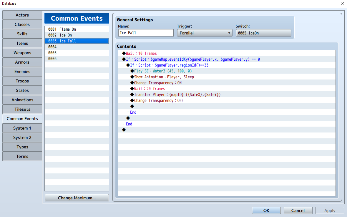 commonEvent