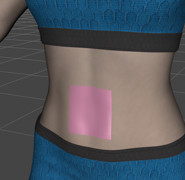 No Navel Geograft for Genesis 8 Female