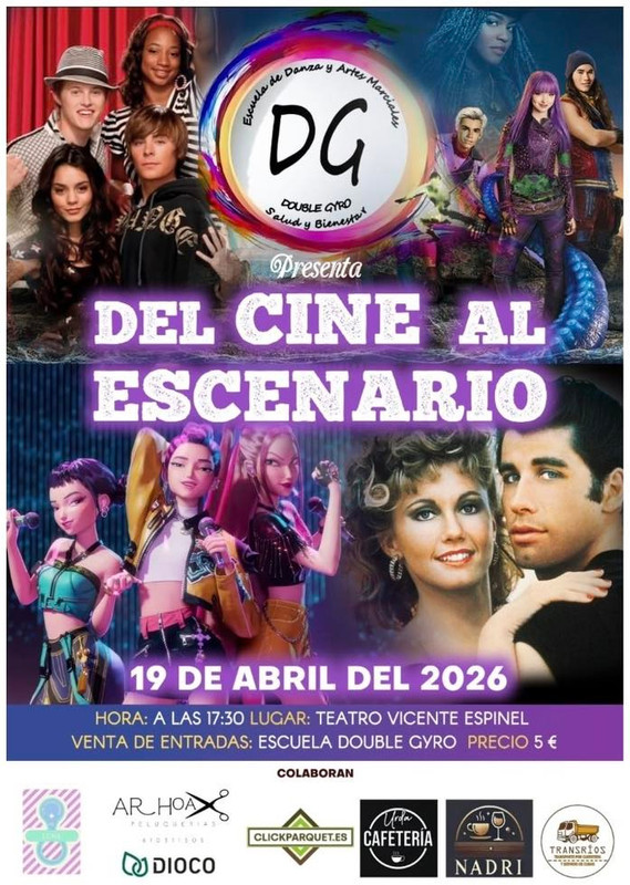 Del Cine al Escenario