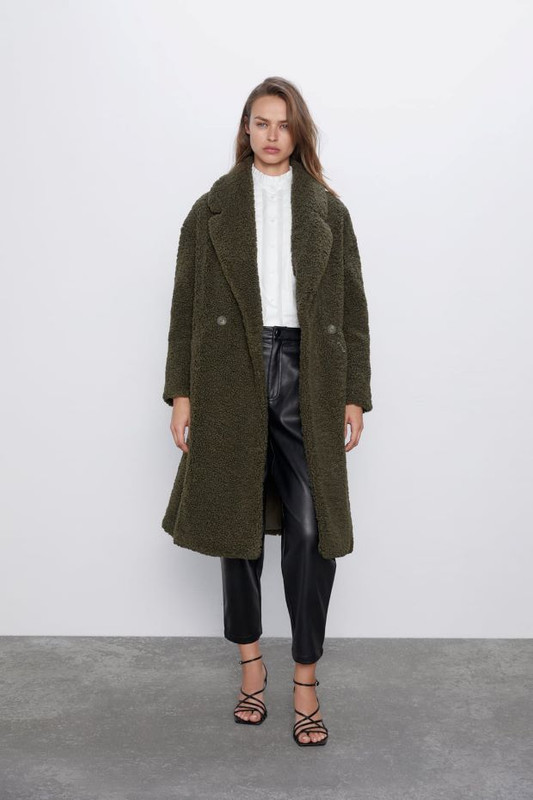 Bershka krzneni kaput