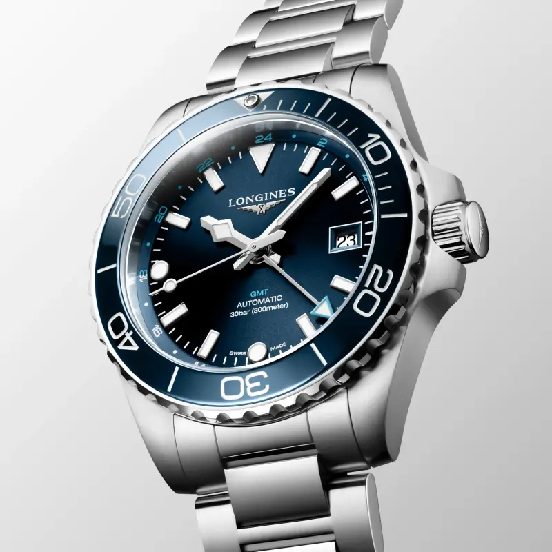 Longines-HydroConquest-GMT-Blue-dial-3