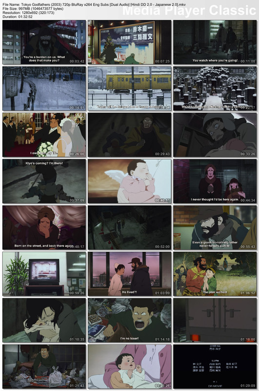 Tokyo Godfathers (2003) 720p Thumbs