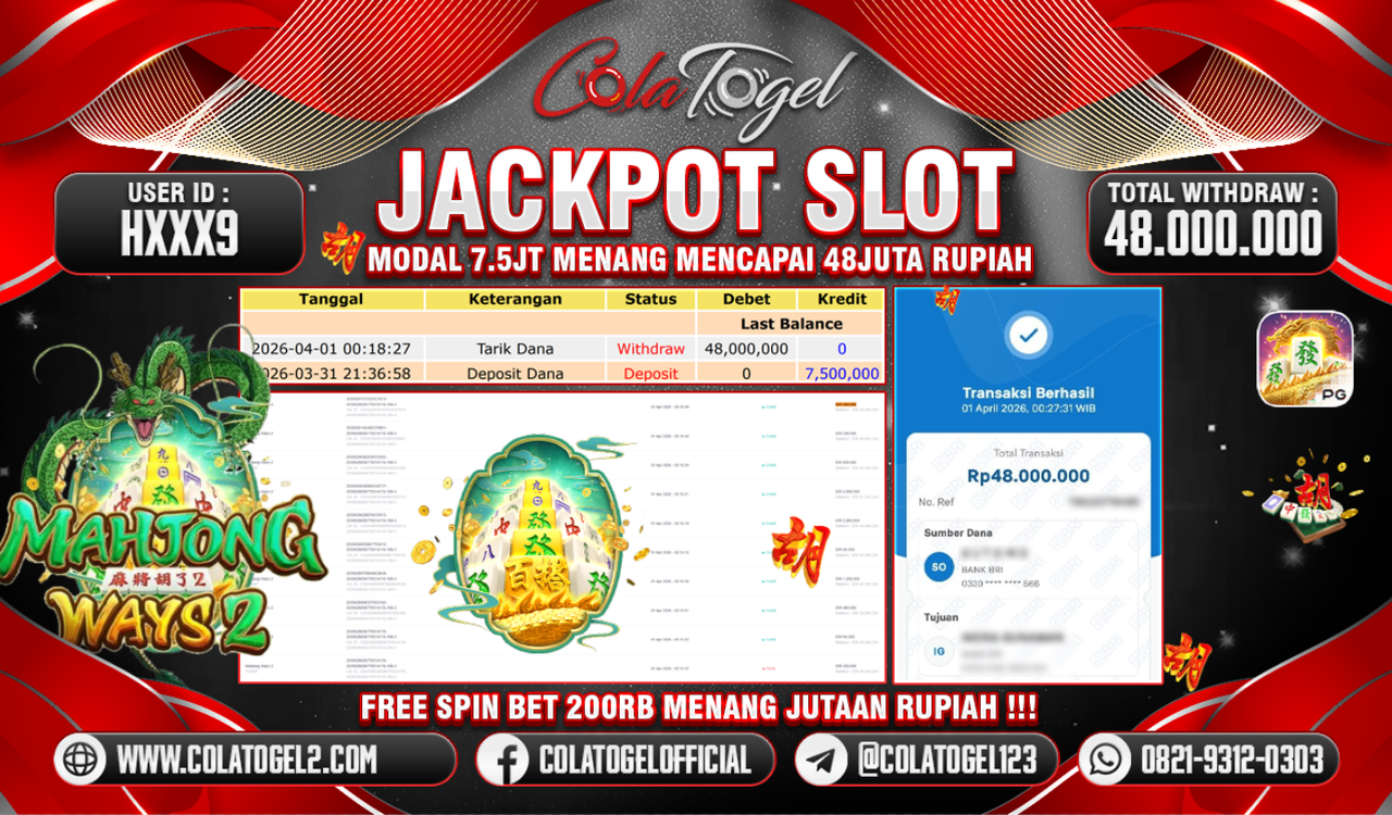 JACKPOT SLOT GACORR!!