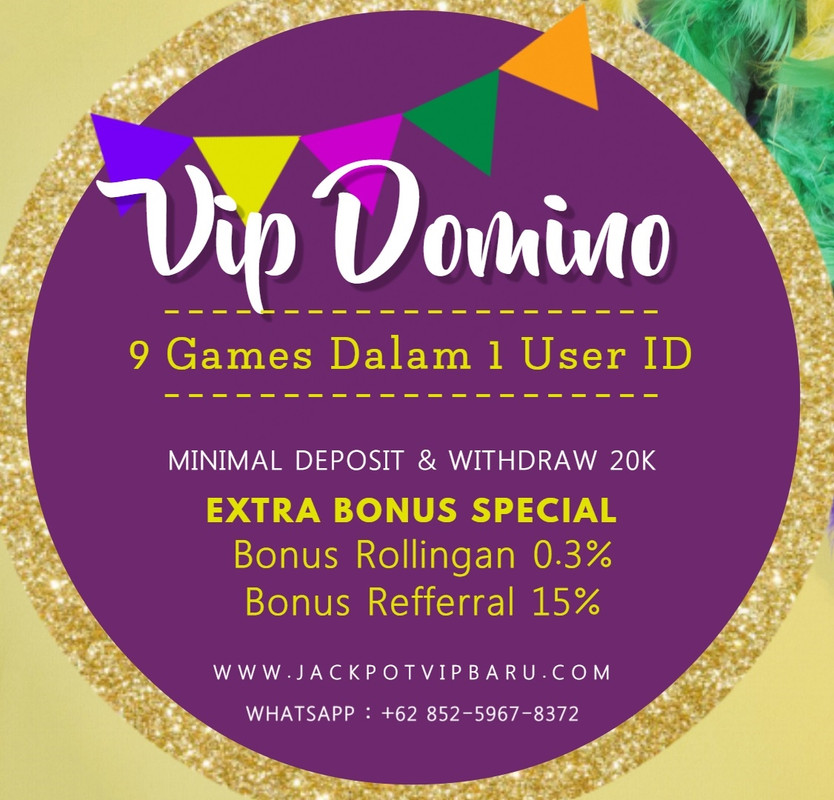 VIP DOMINO : SITUS ONLINE BETTING TERBESAR & TERPERCAYA SE-IND || DominoVipAsia.Net  -  DominoVipAsia.Com  -  DominoVipAsia.Info - Page 6 175