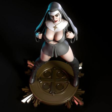 CGTrader - 3D Print - Beata – Sexy Nun