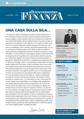 Altroconsumo Finanza N.1404 – 02 Marzo 2021
